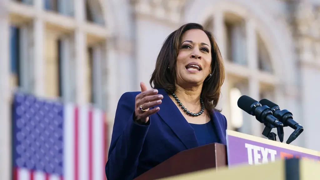 Kamala Harris, candidata a presidência dos EUA