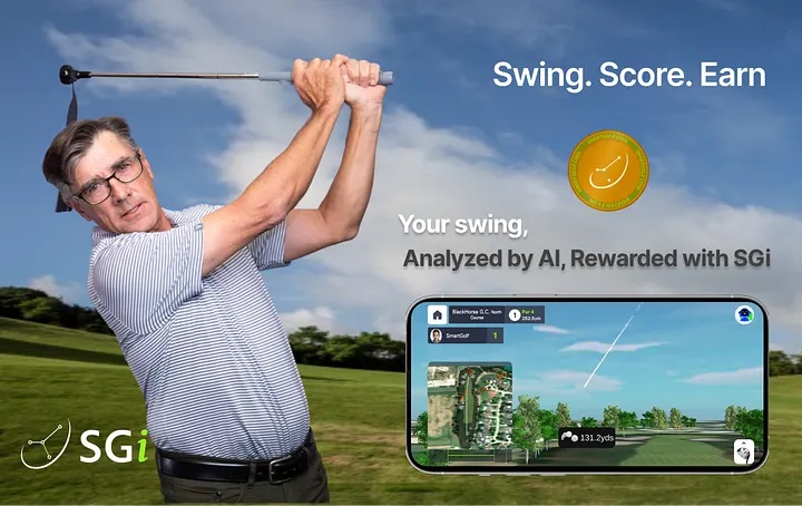 SmartGolf AIX device