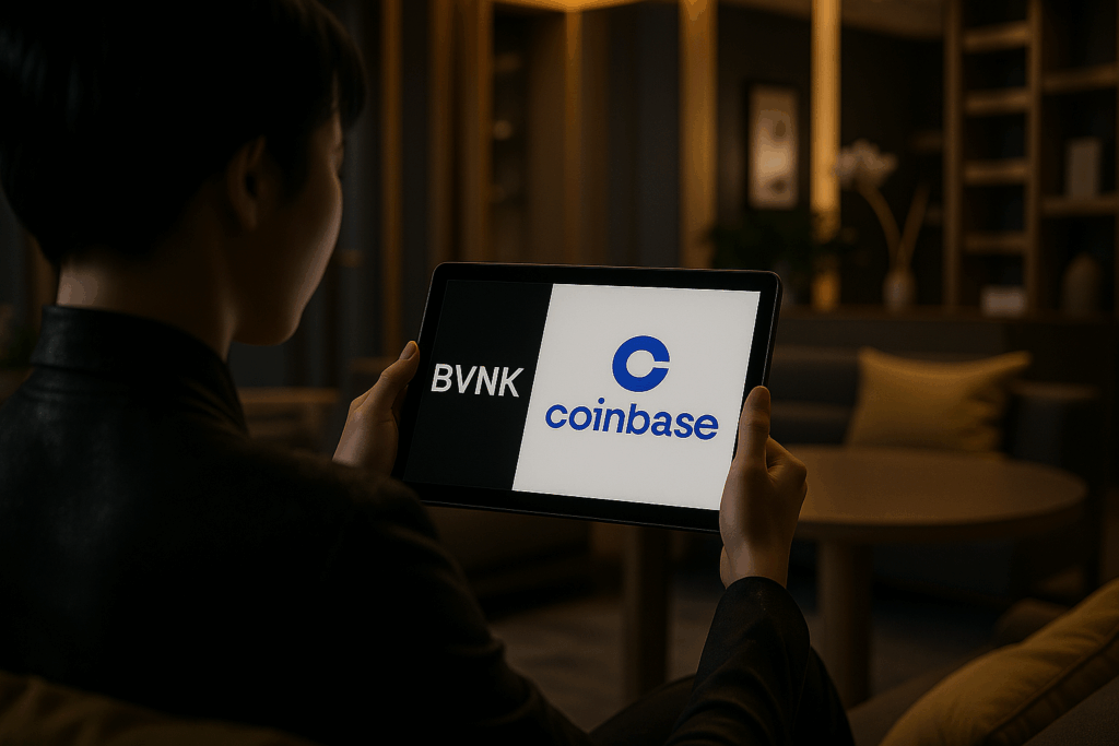 Coinbase mira a bvnk por US$ 2 bilhões para liderar a corrida das stablecoins