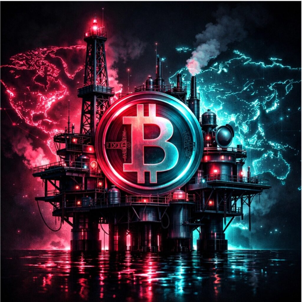 Cripto em meio ao conflito do petróleo
