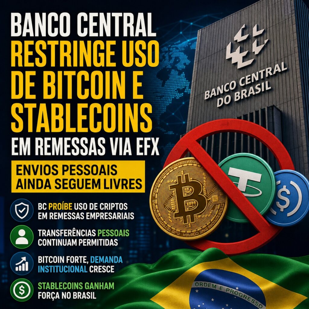Banco Central restringe remessas EFX