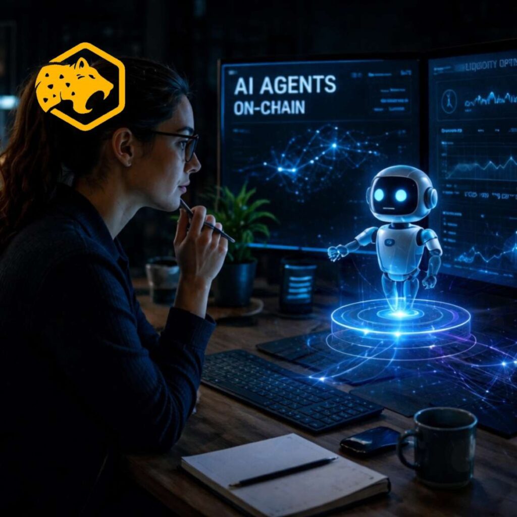 Agentes de IA operando on-chain