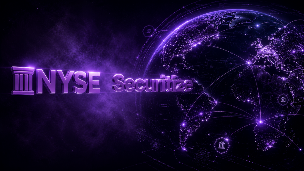 NYSE e Securitize lançam plataforma para ações tokenizadas e aceleram a negociação 24 horas por dia