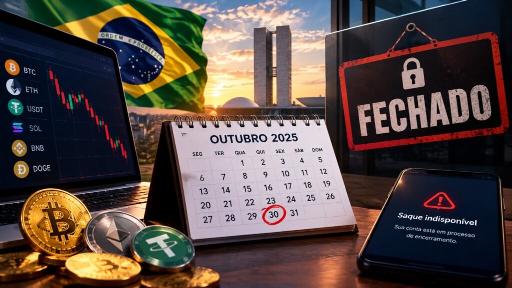 Corretoras de Cripto Estão Fechando no Brasil… e o que isso muda para quem usa Stablecoins e Criptomoedas